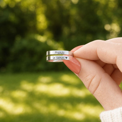 Bague Prends le temps